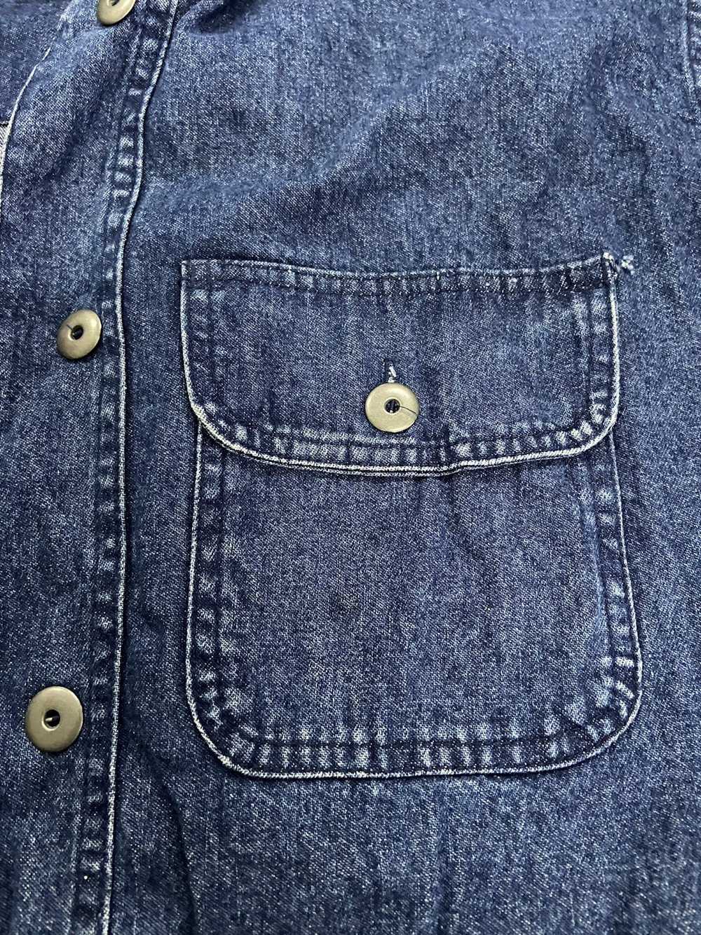 Vintage FRENCH NAVY DENIM JACKET - image 8