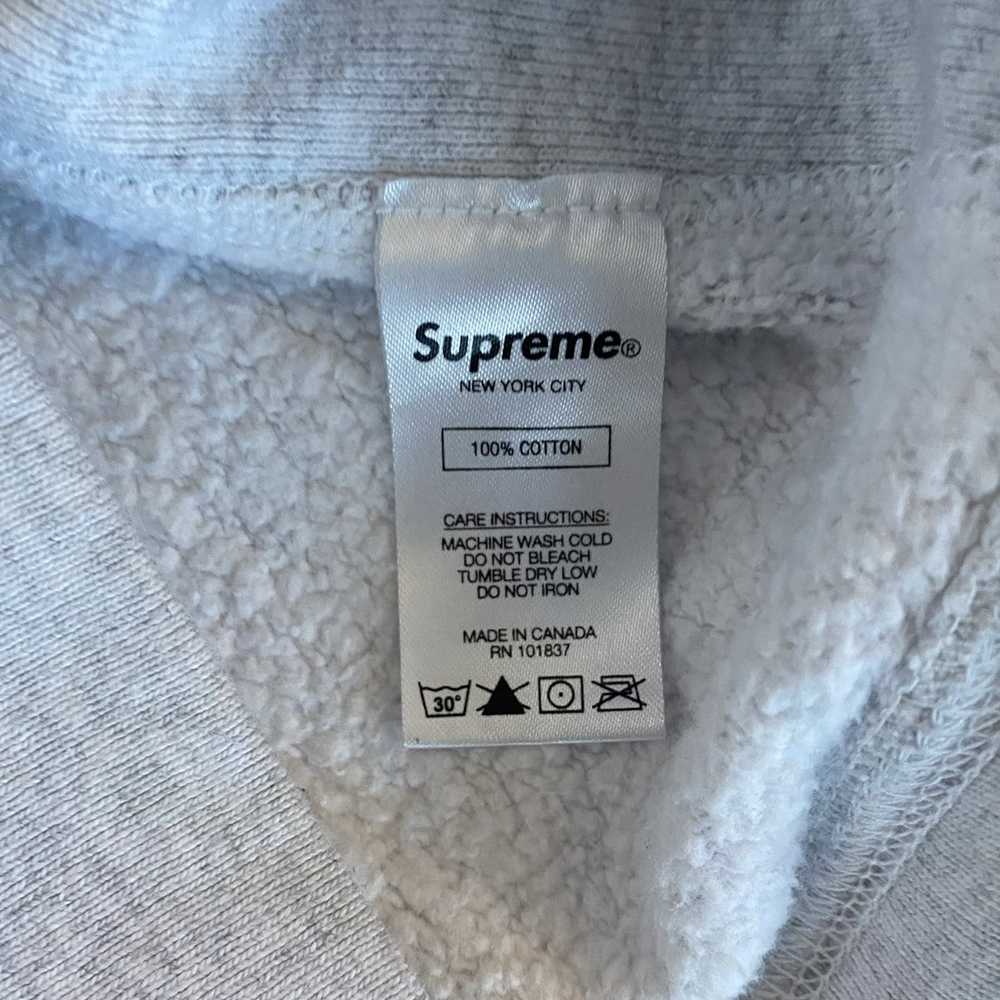 Supreme Used Supreme Icy Arc Hooded Sweatshirt Me… - image 5