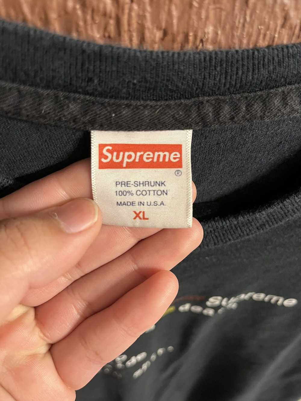 Supreme SUPREME Black XL T-Shirt - image 3