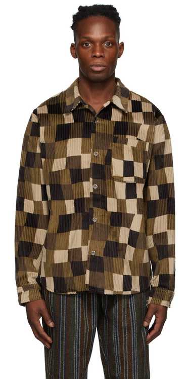 Stussy Stussy - Wobbly Check Corduroy Button Up