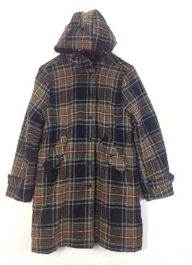 Designer × Vintage Vintage Armen wool tartan parka