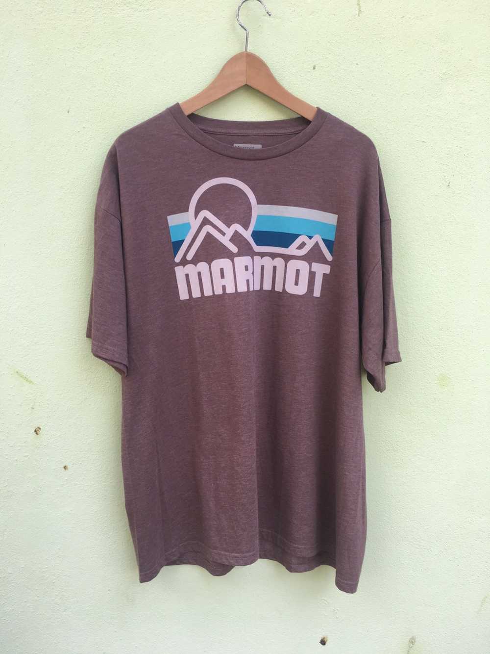 Marmot × Outdoor Style Go Out! Marmot Graphic Tee… - image 1