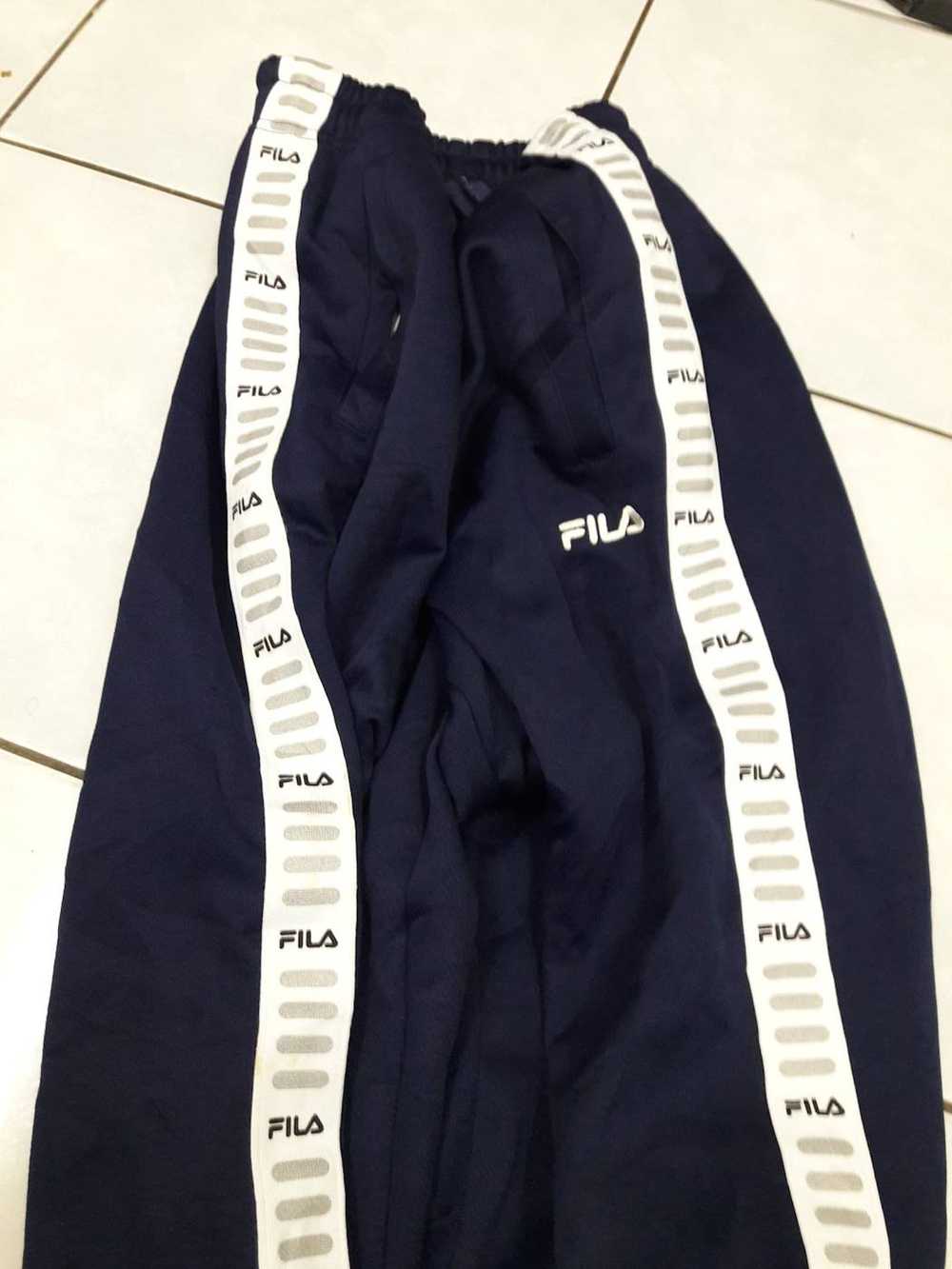 Fila × Vintage Fila TrackSuit jacket Athletic Pan… - image 3