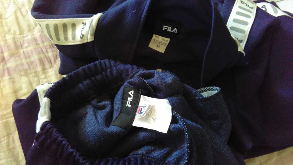 Fila × Vintage Fila TrackSuit jacket Athletic Pan… - image 7