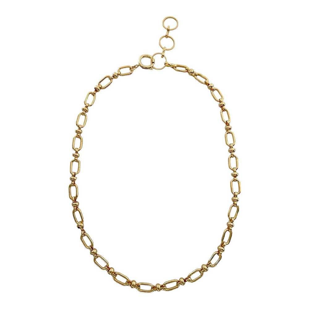 Plain Charm Necklace - Make Your Own: Gold - image 1