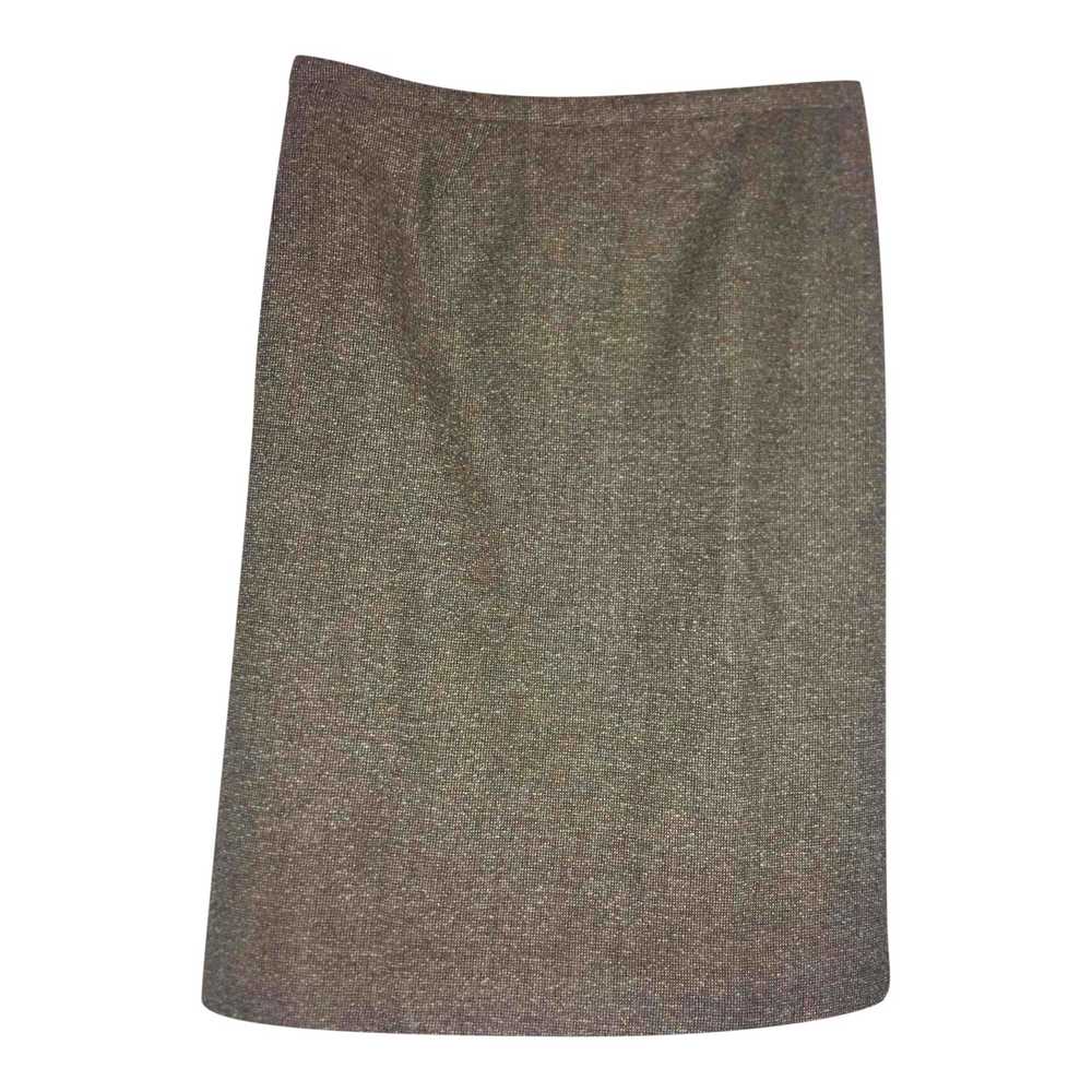 Jupe midi en tweed - image 1