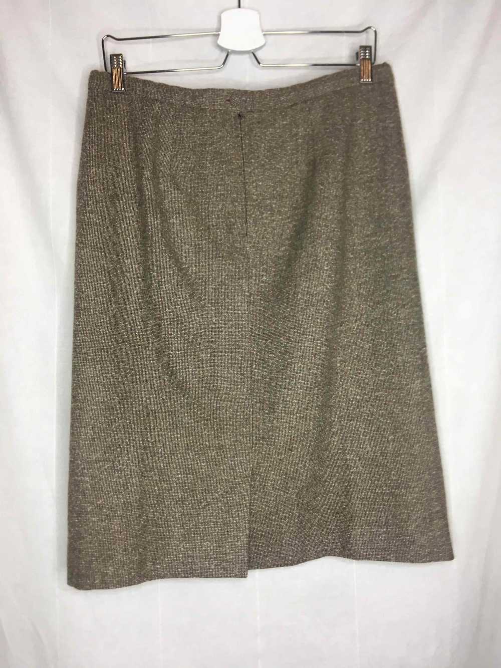 Jupe midi en tweed - image 3