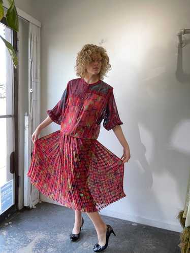 Susan freis dress polyester - Gem