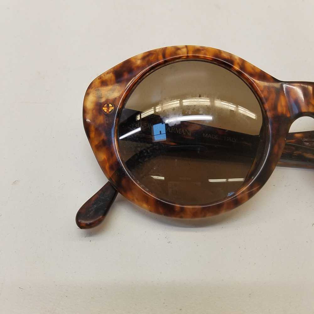 Giorgio Armani Tortoise Oval Sunglasses - image 10
