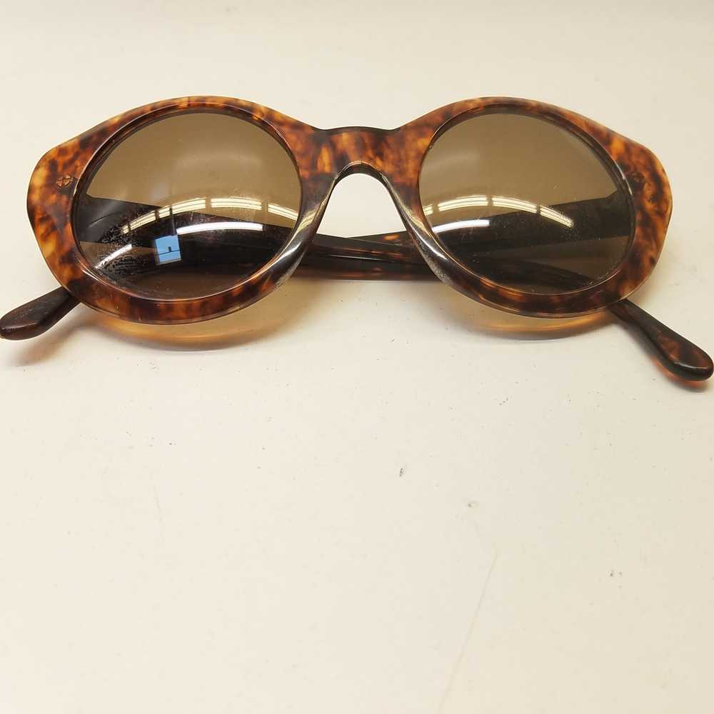Giorgio Armani Tortoise Oval Sunglasses - image 2
