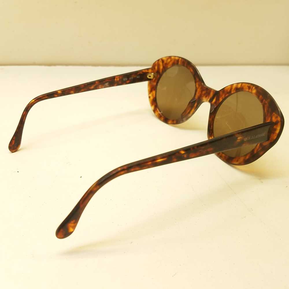 Giorgio Armani Tortoise Oval Sunglasses - image 4