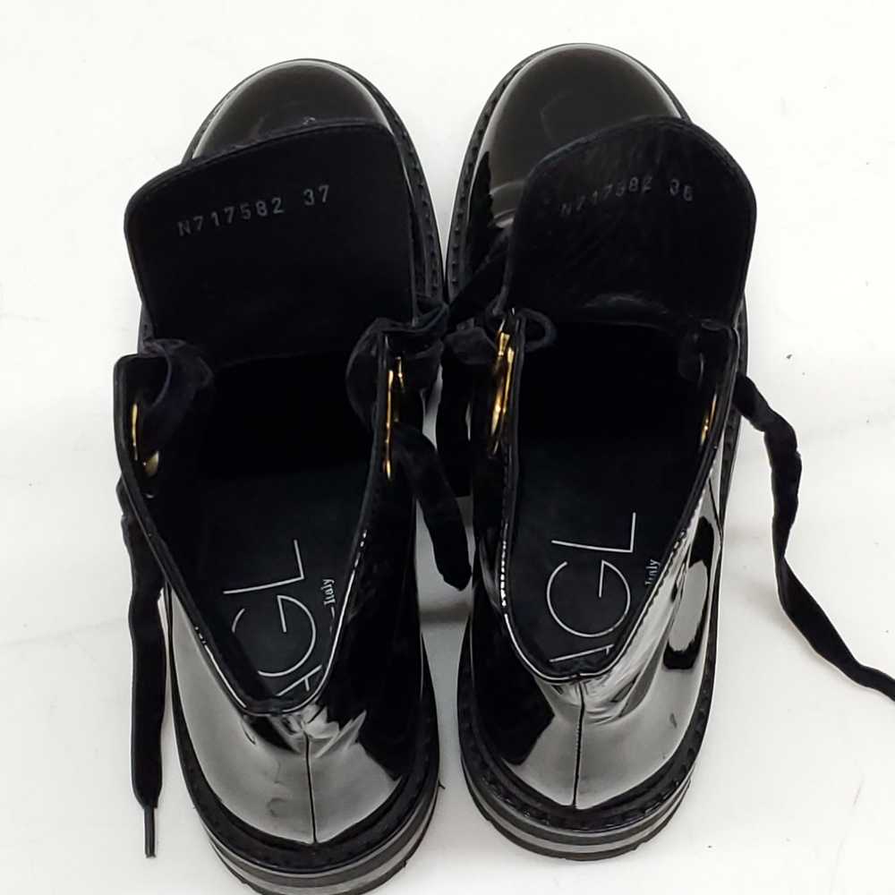 AGL Patent Leather Boots Size 5.5-6.5 - image 5