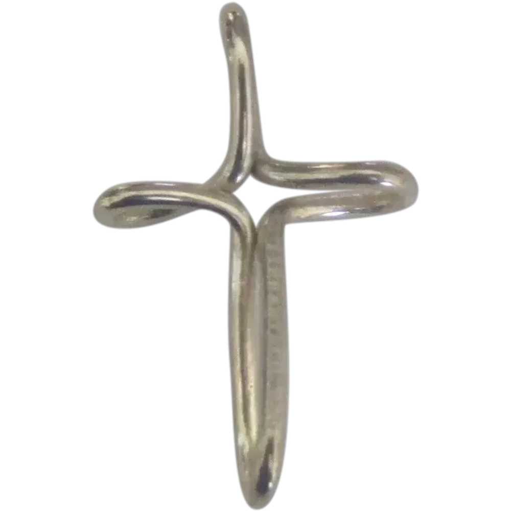 Tiffany & Co. Elsa Peretti Sterling Infinity Cross - image 1