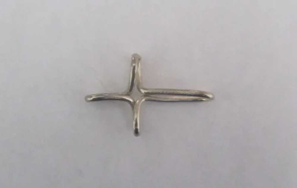 Tiffany & Co. Elsa Peretti Sterling Infinity Cross - image 3