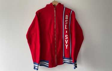トップス 1950s Champion zip up sweatshirt size S Vintage Wash Zip-Up Hoodie, C Logo - Champion