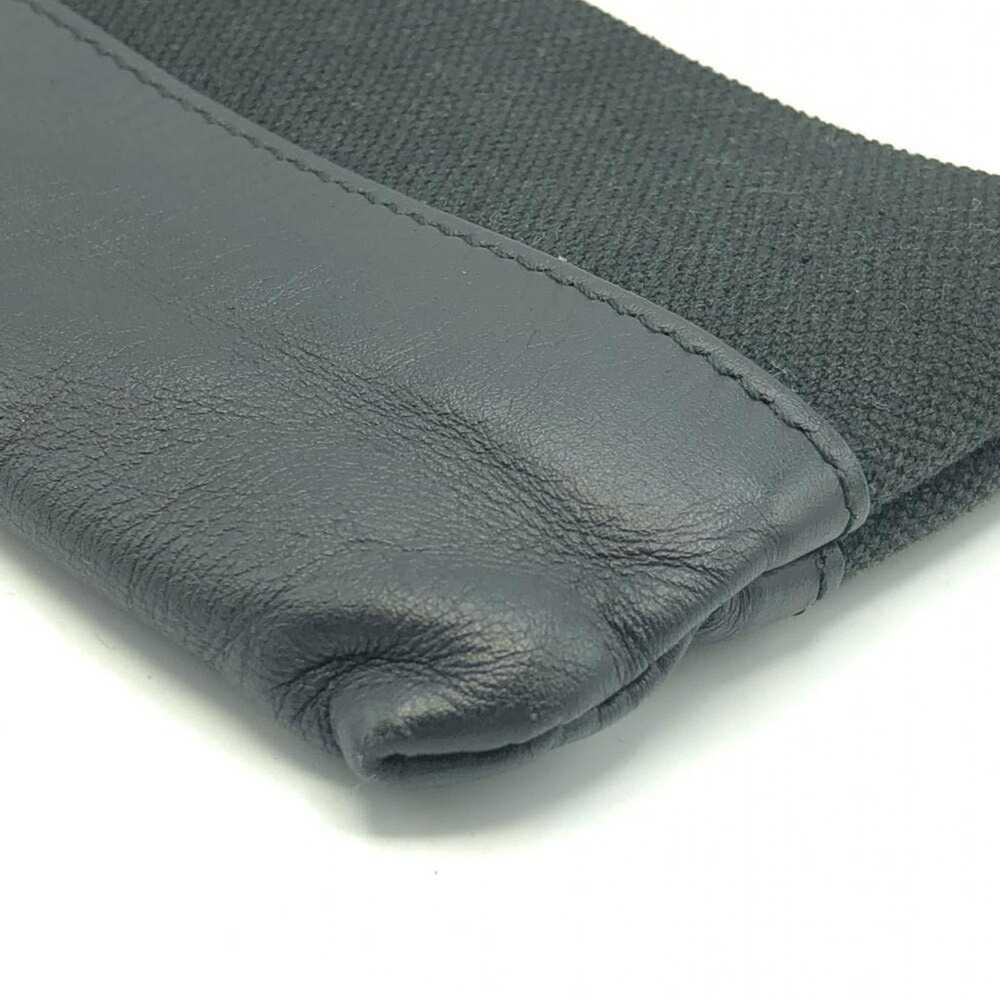 Balenciaga BALENCIAGA Canvas Clutch Bag Black Whi… - image 6