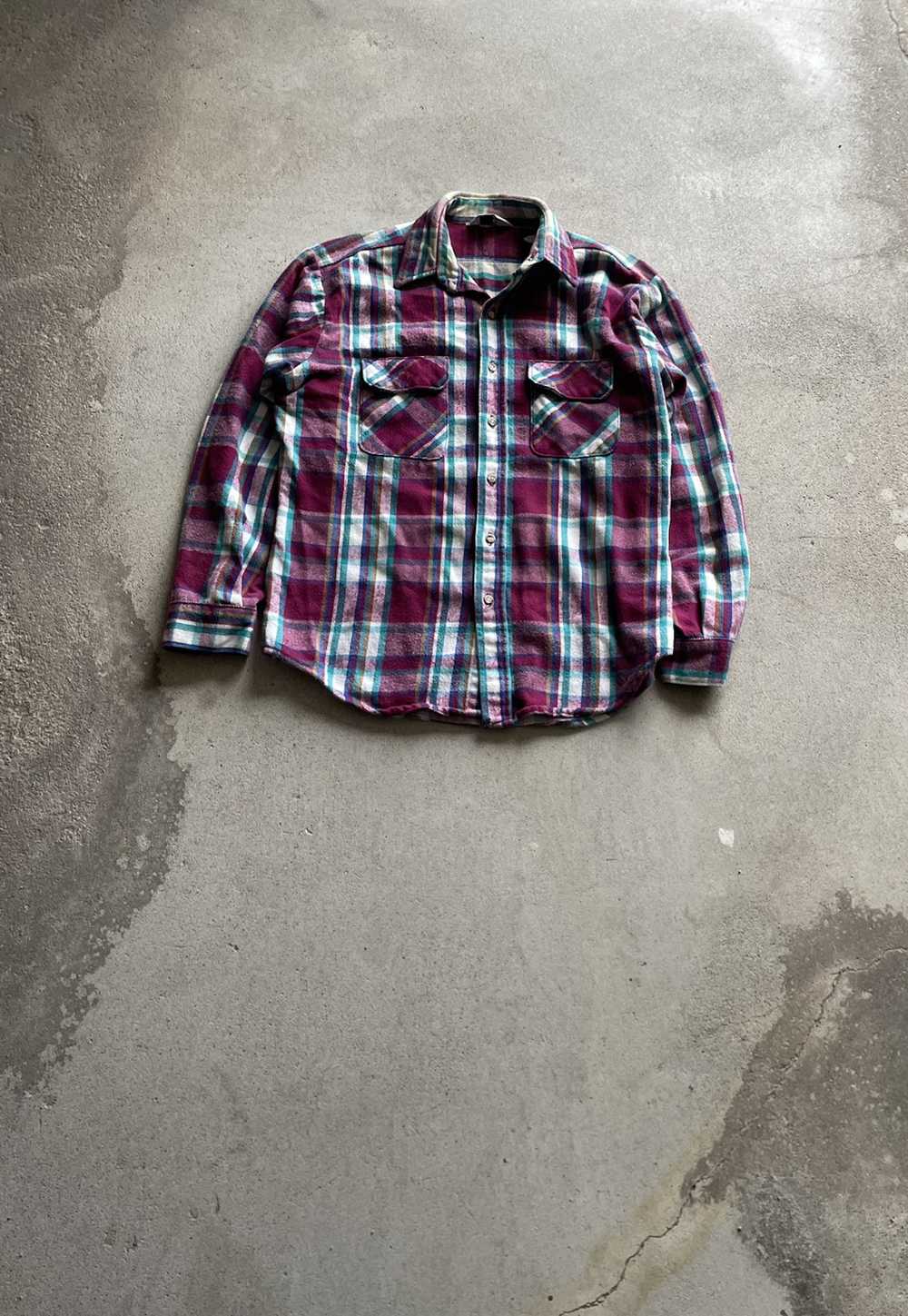 Vintage Vintage Made In USA heavy flannel - image 1