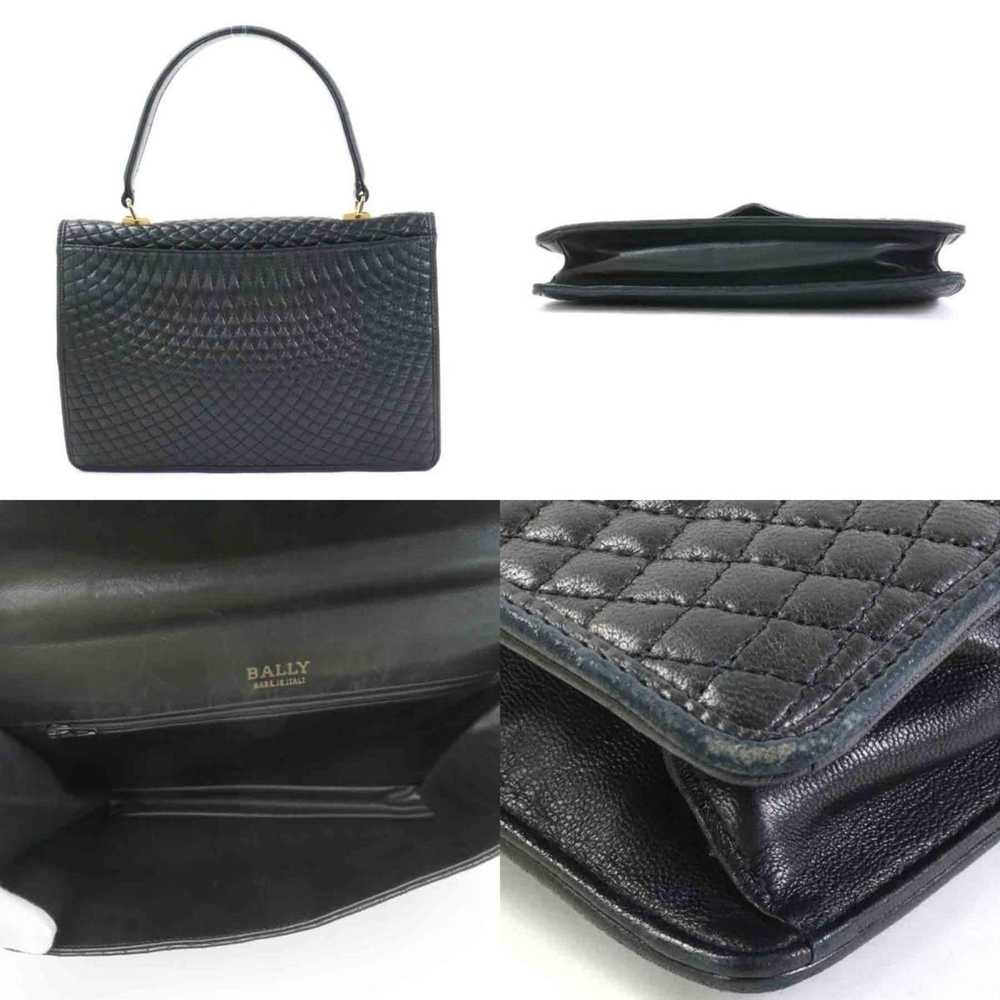 Bally BALLYBarry handbag quilted leather black go… - image 3