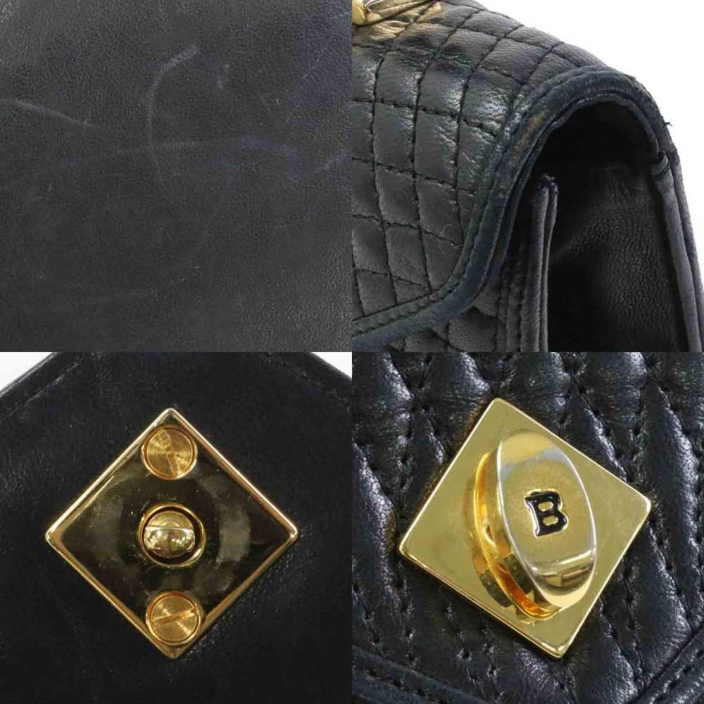 Bally BALLYBarry handbag quilted leather black go… - image 4