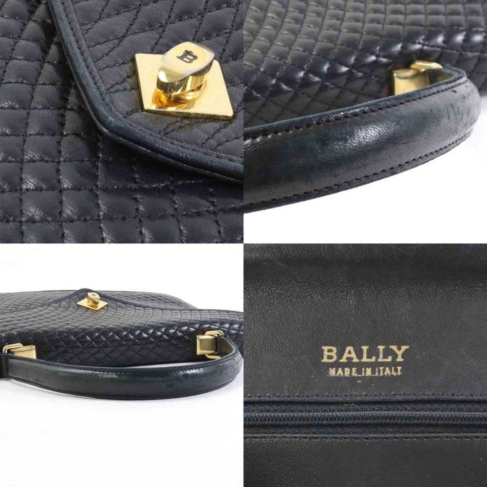 Bally BALLYBarry handbag quilted leather black go… - image 5