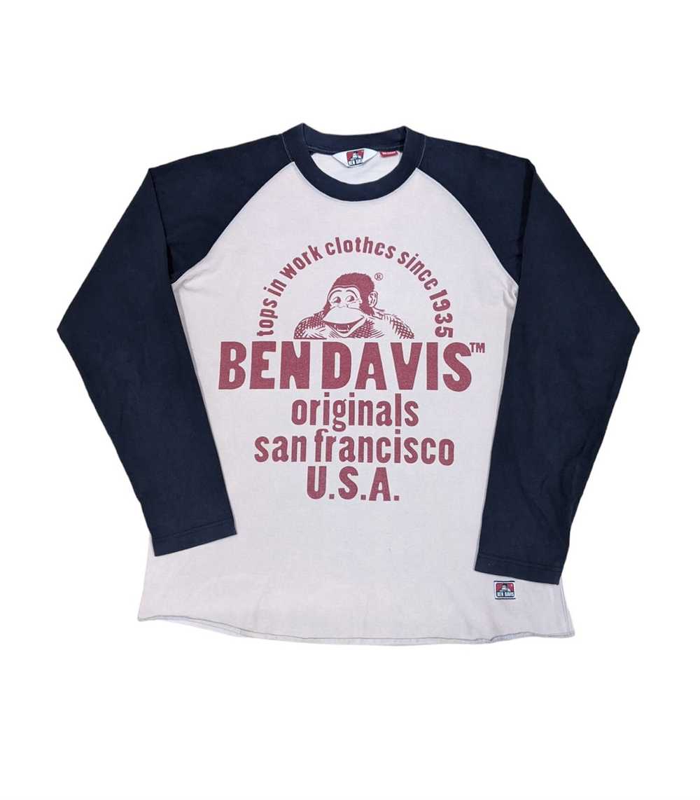 Ben Davis × Streetwear Vtg Ben Davis Raglan Tshirt - image 1