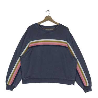 Rip Curl × Ripcurl Vintage ripcurl Stripe Pullove… - image 1