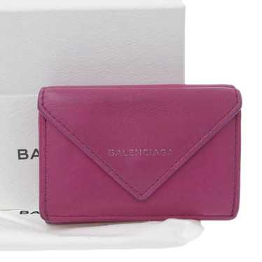 Balenciaga Balenciaga paper mini wallet with hook… - image 1