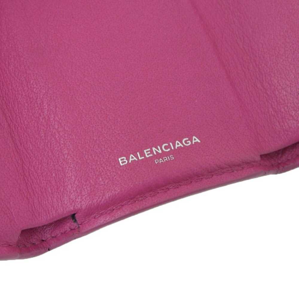 Balenciaga Balenciaga paper mini wallet with hook… - image 8