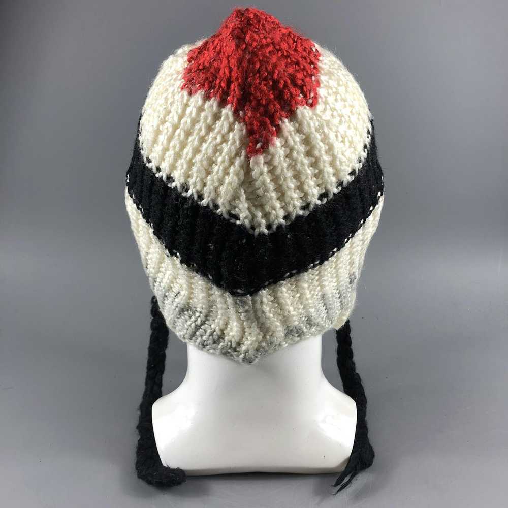 Burton × Vintage Burton Hats Earflap Beanie Croch… - image 3