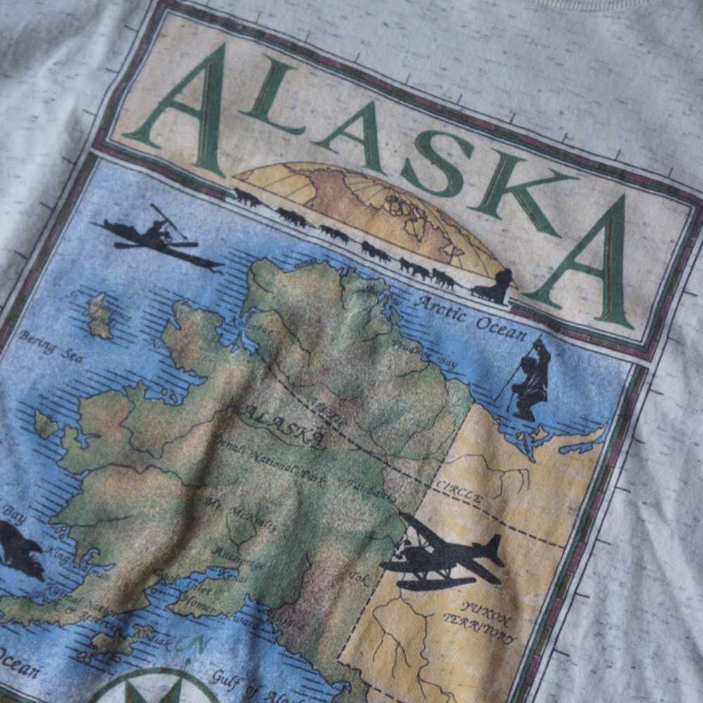 Art × Streetwear × Vintage Art Vintage 90s Alaska… - image 2