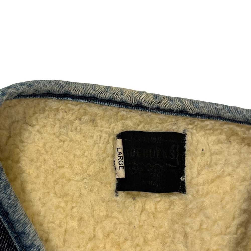 Sears × Vintage 70’s Sears Sherpa Lined Denim Vest - image 3