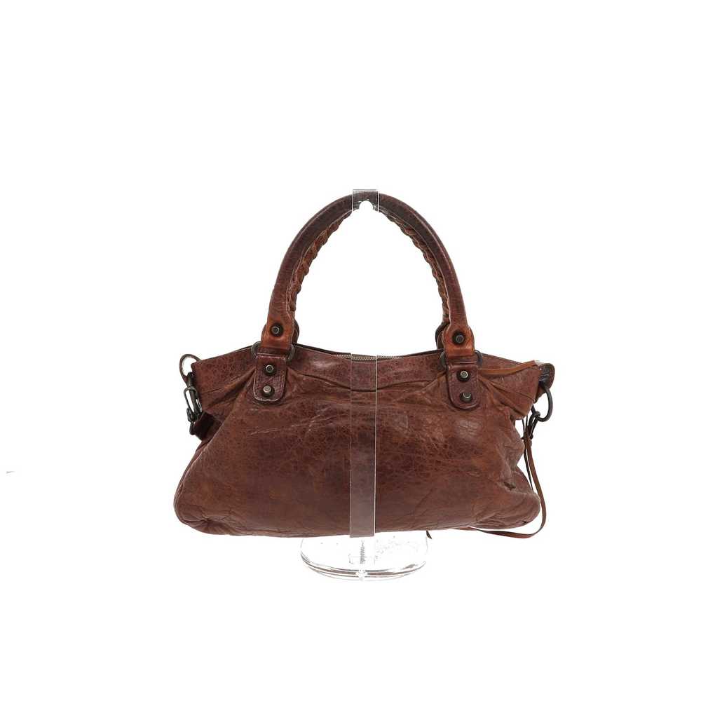 Balenciaga BALENCIAGA First Handbag in Brown Leat… - image 3