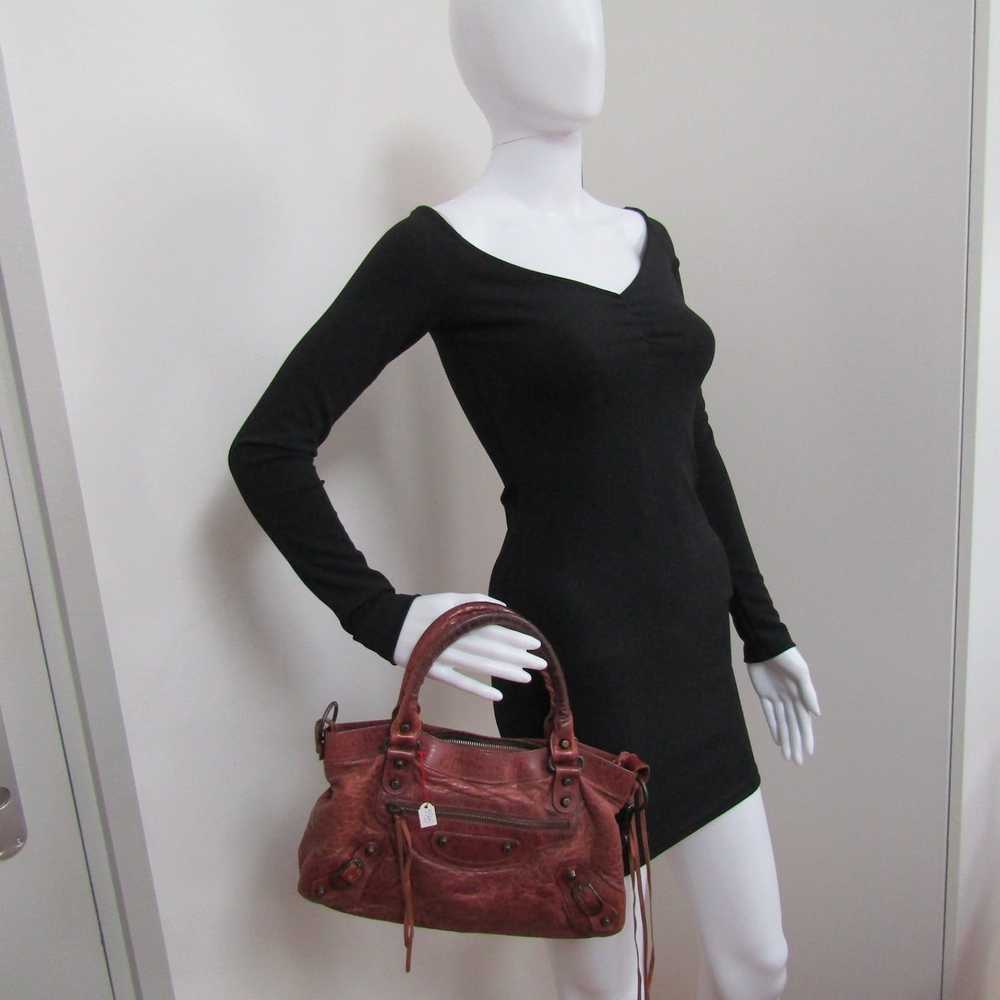 Balenciaga BALENCIAGA First Handbag in Brown Leat… - image 7