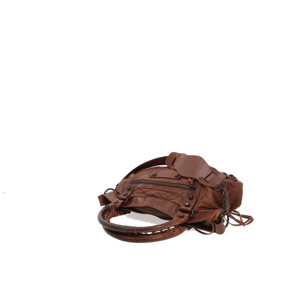 Balenciaga BALENCIAGA First Handbag in Brown Leat… - image 9