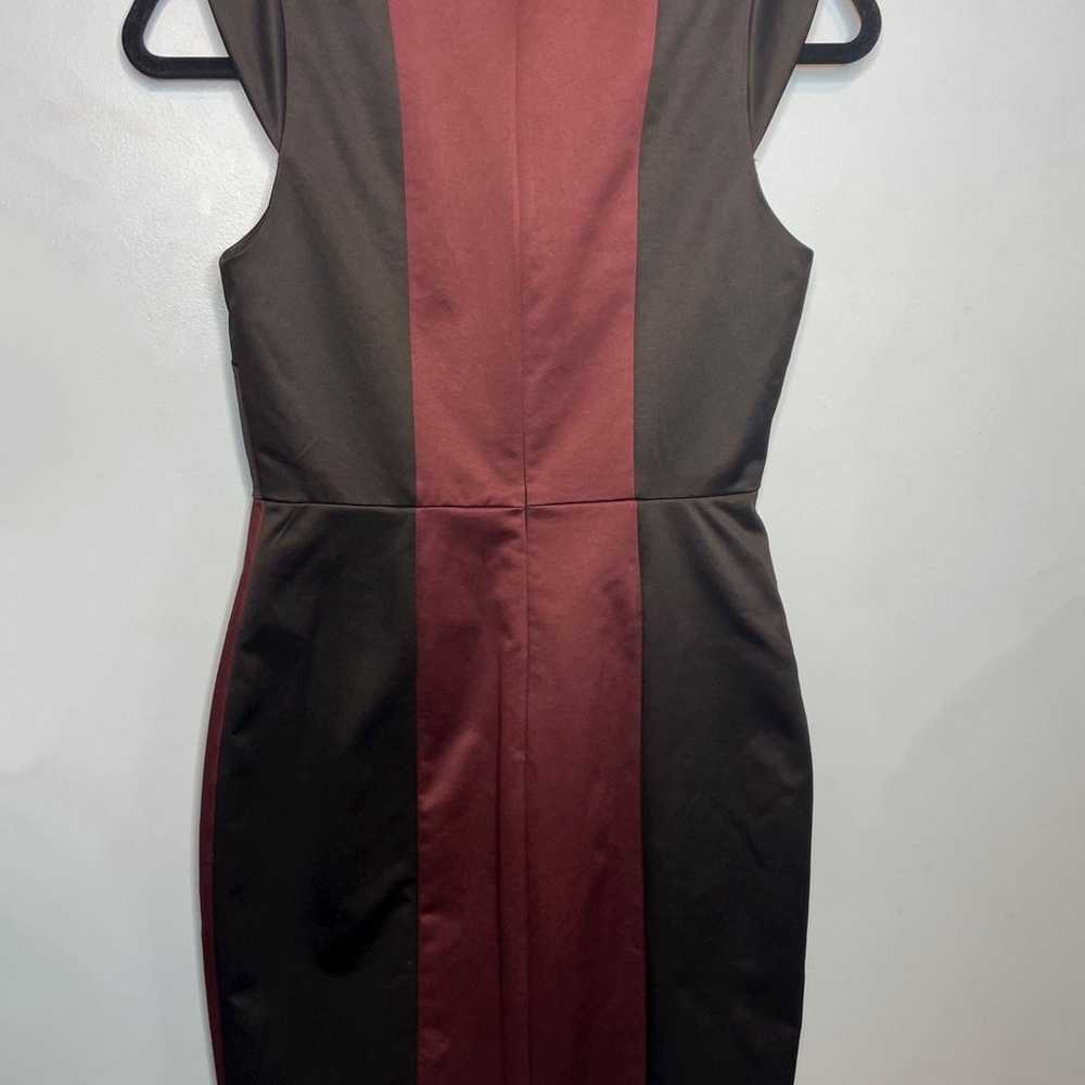 Black and Burgundy Mini Dress - image 4