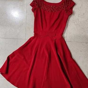 Tatyana’s 1950’s red dress - image 1
