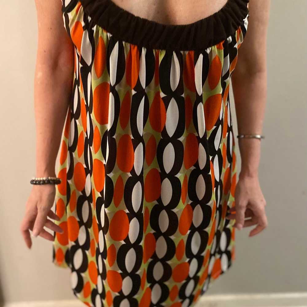 Vintage shift dress, nice bright colors. You will… - image 5