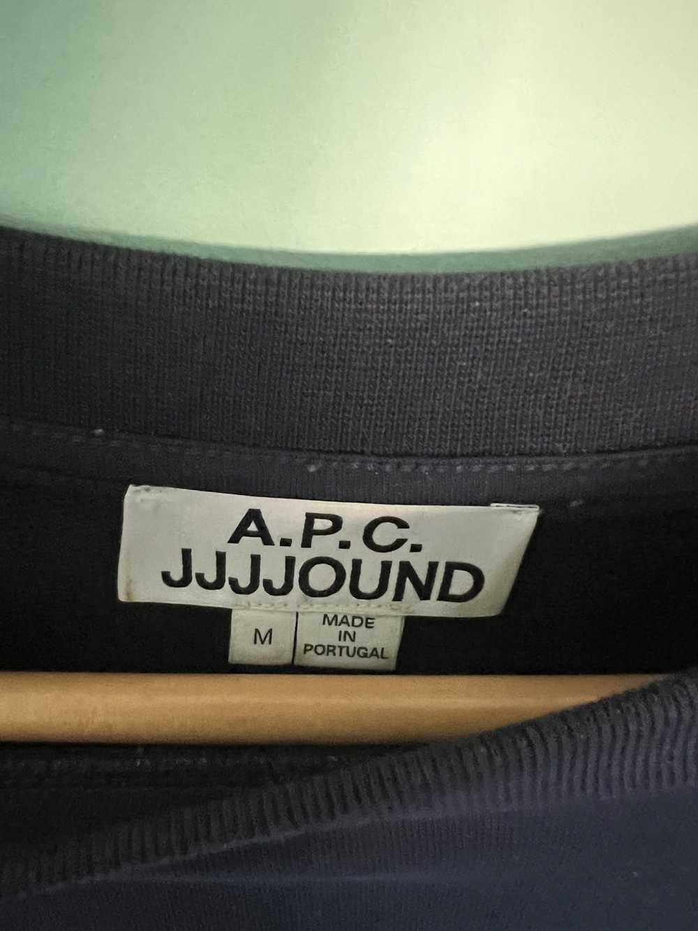 A.P.C. × Jjjjound long sleeve sweater 'navy' - image 3