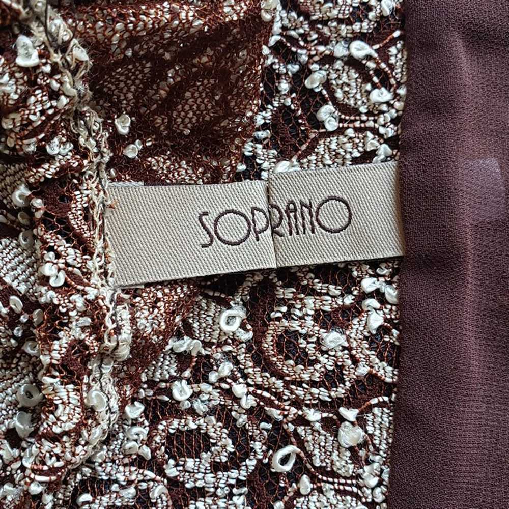Soprano Vintage Lace Fringe 2pc Skirt Outfit Set - image 11