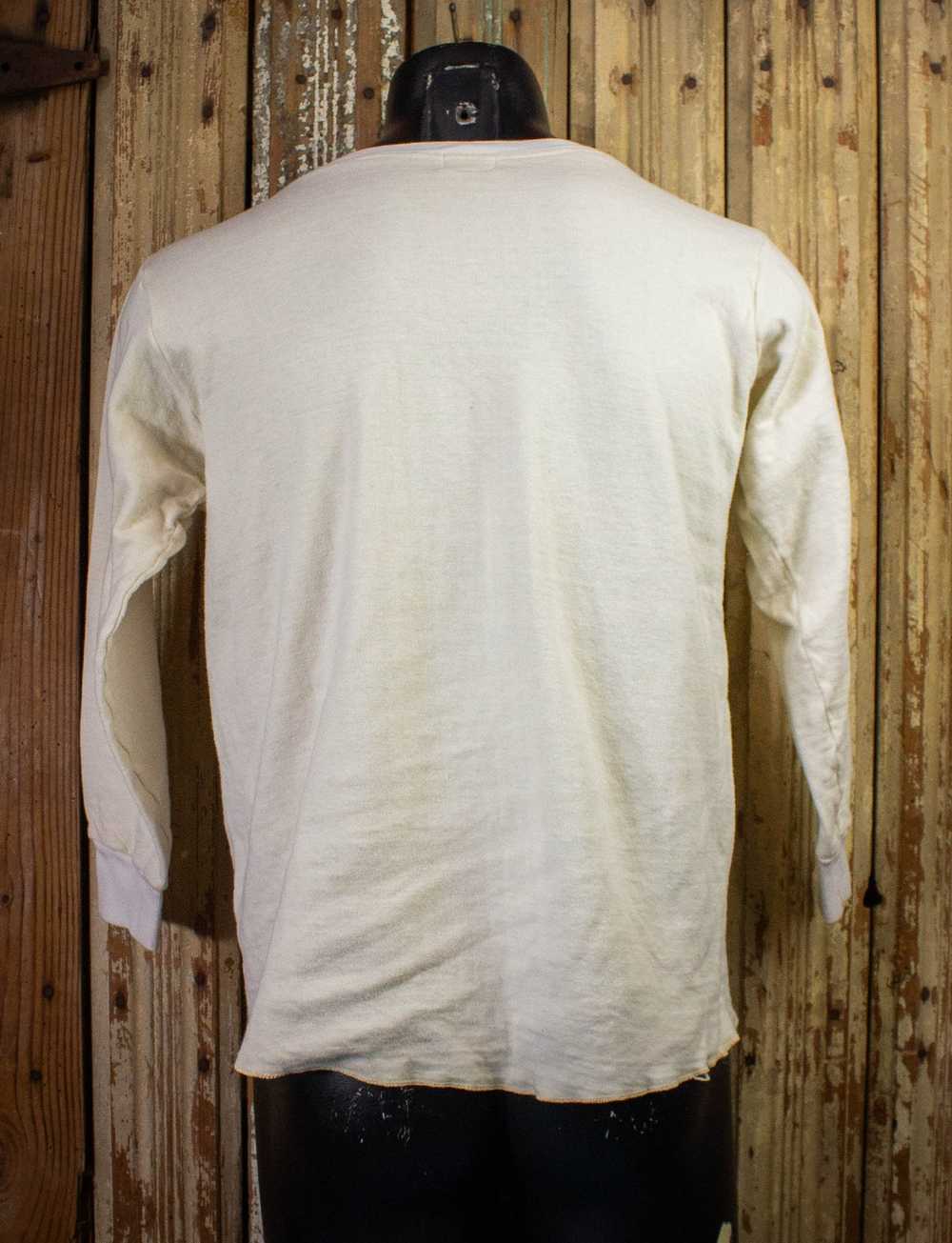Vintage Vintage Duofold Blank White Sweatshirt 50s - image 3