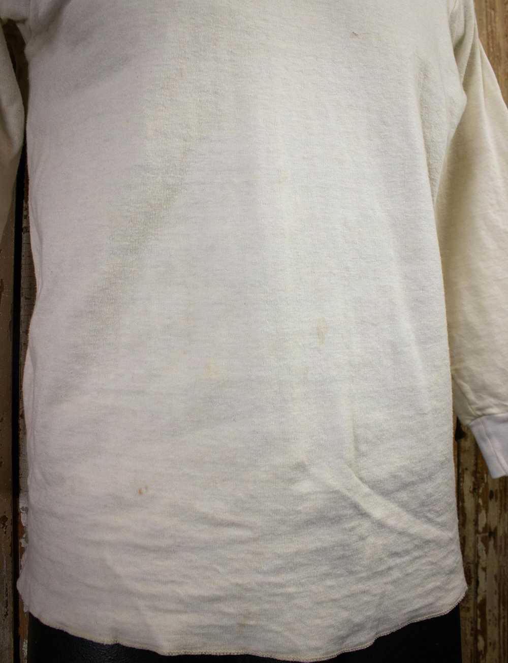 Vintage Vintage Duofold Blank White Sweatshirt 50s - image 5