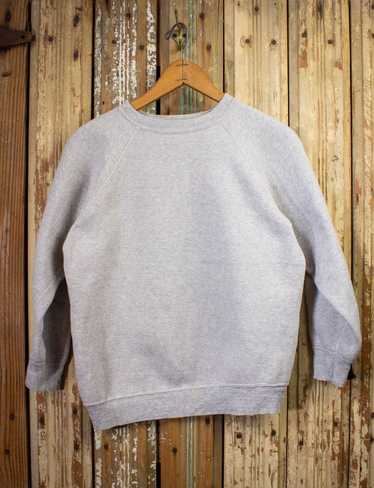 Vintage Vintage Blank Gray Crewneck Sweatshirt - image 1