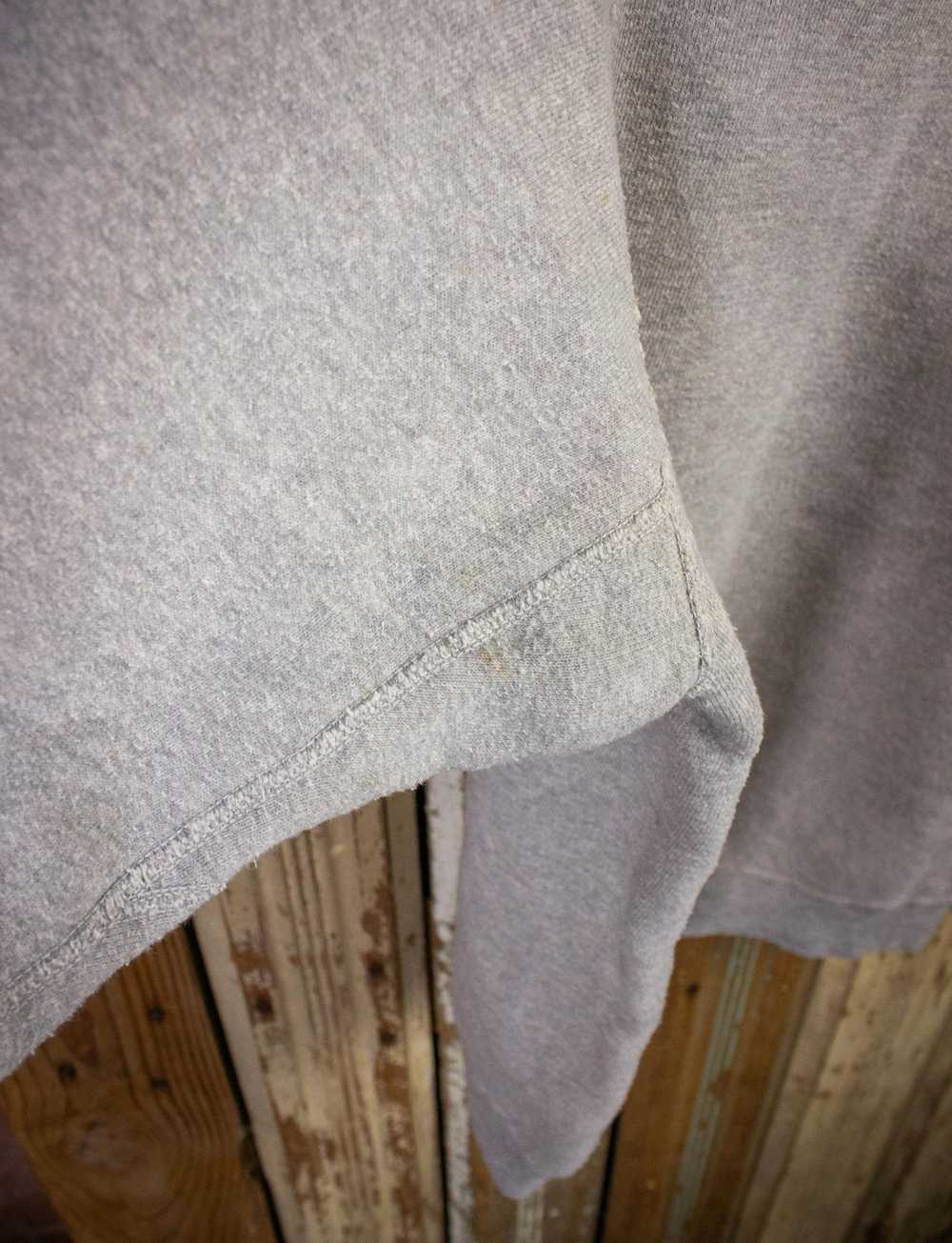 Vintage Vintage Blank Gray Crewneck Sweatshirt - image 4