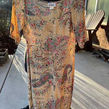 Nice vintage 90’s Zoe California USA dress size s… - image 1