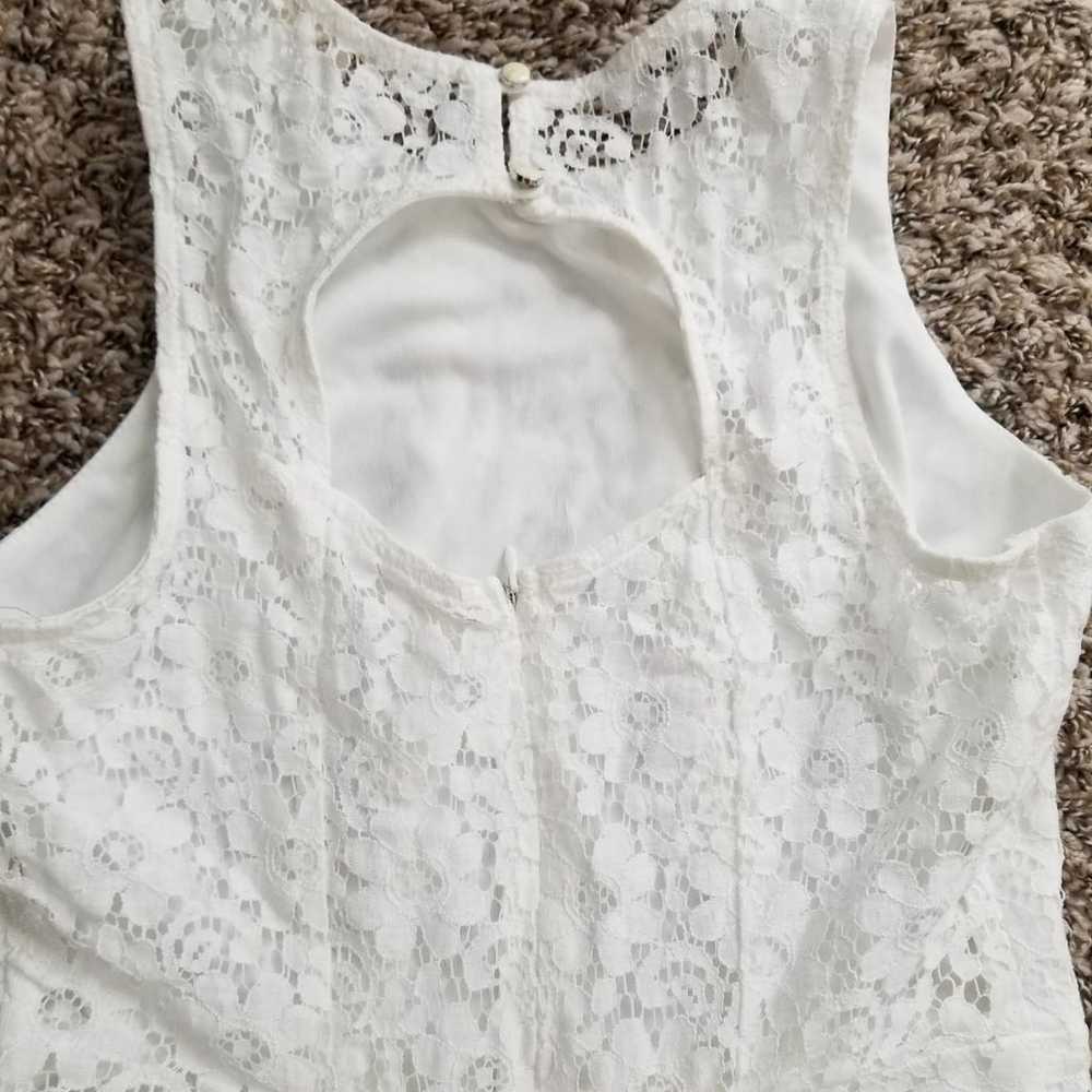 White Lace Dress - image 5