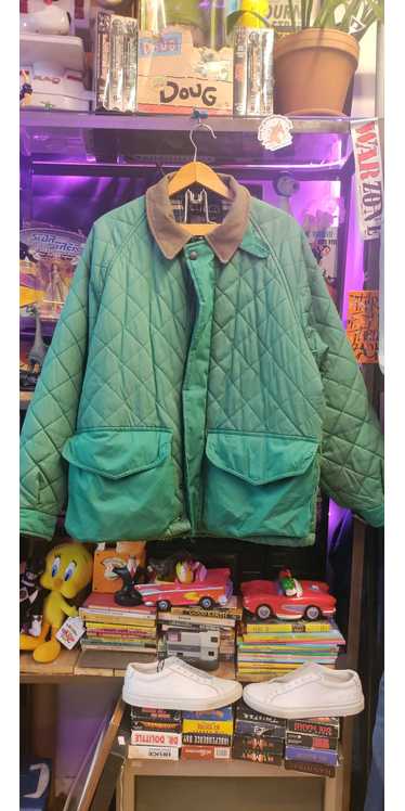 Nautica Vintage Quilted Green Nautica Jacket