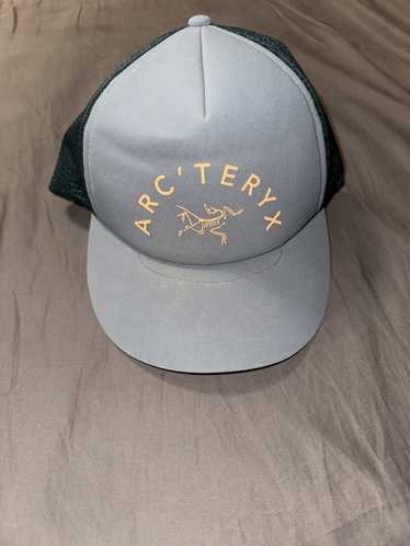 Arcteryx Embroidered Bird Cap Flexfit Baseball Hat Green One Size Fits All  OSFA