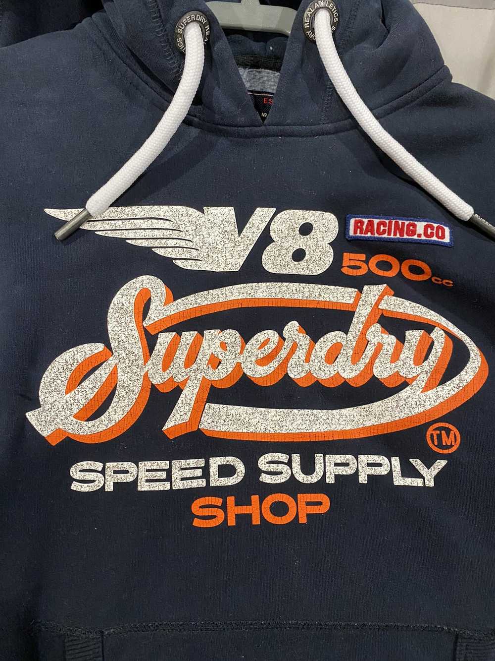 Japanese Brand × Superdry Superdry Racing Hoodie - image 3