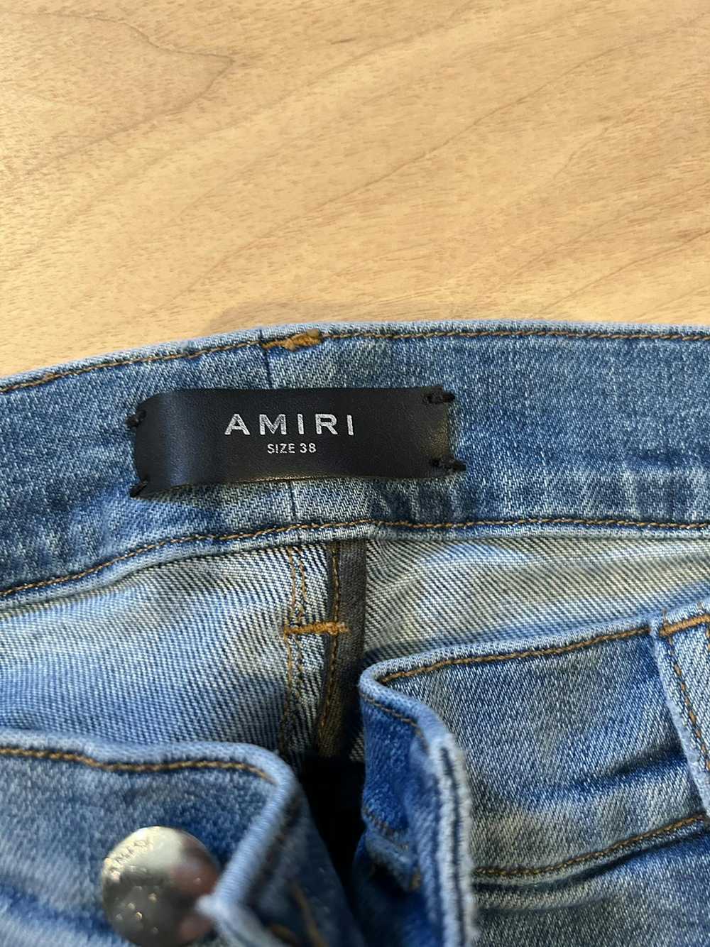 Amiri Amiri Distressed Denim Blue - image 2