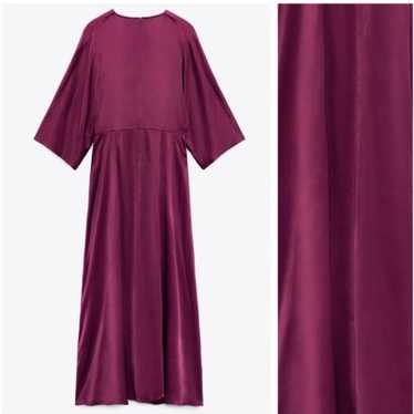 ✨ Zara Knotted Satin Effect Dress ✨ - image 1